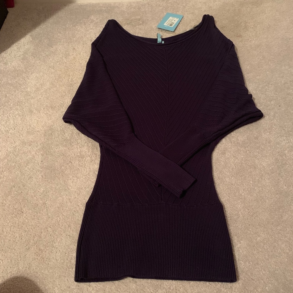 Marciano off the shoulder knit sweater NWT